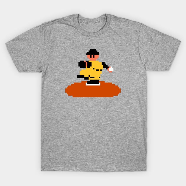 RBI Baseball Pitcher - Pittsburgh T-Shirt by The Pixel League